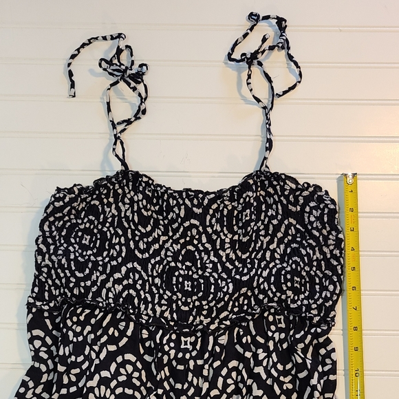 Motherhood Maternity Large Black&White Maxi Dress - Picture 13 of 16